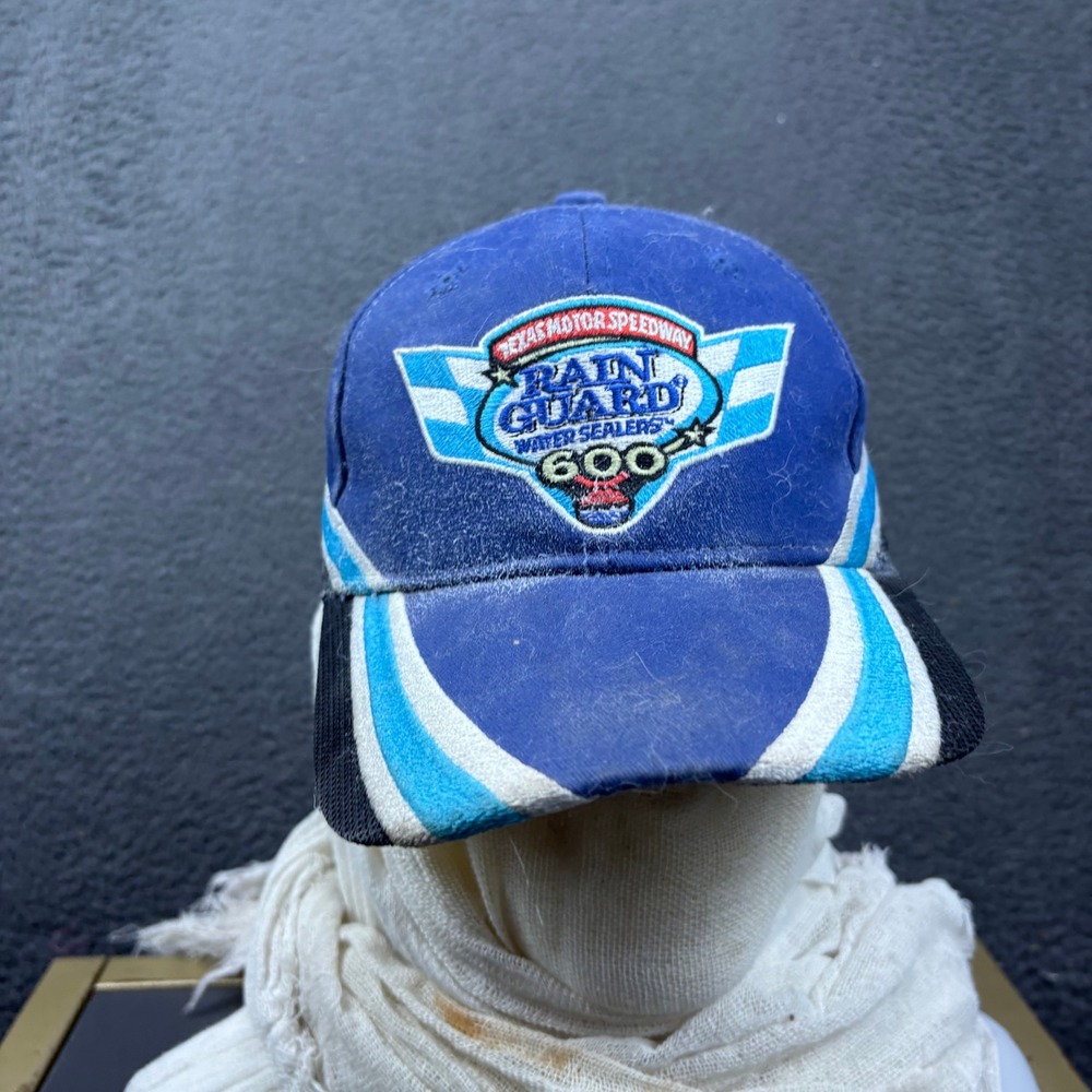 Texas Motor Speedway Rainguard Water Sealers 600 Trucker Hat‎ June 10 2017 Blue
